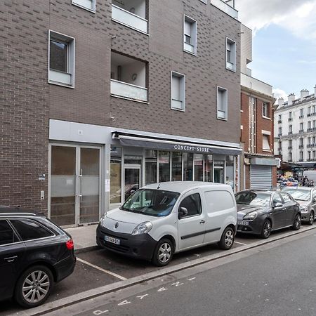 Superbe Appartement 1Min Metro7 Rez-De-Chaussee Aubervilliers Exteriér fotografie