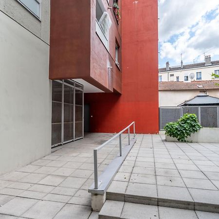 Superbe Appartement 1Min Metro7 Rez-De-Chaussee Aubervilliers Exteriér fotografie